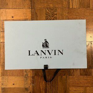 Lanvin Paris 10.5" x 7.5 x 1.5"